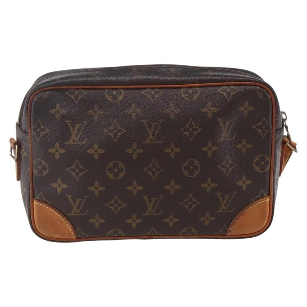 Authentic LOUIS VUITTON Monogram Trocadero 27 Shoulder Bag M51274 LV - Picture 9 of 16